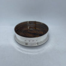 Load image into Gallery viewer, Hallmarked Silver Bottle Coaster Birmingham 1984
