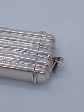 Load image into Gallery viewer, Silver Vesta Shaped As A Cigar Case George Unite Birmingham 1891
