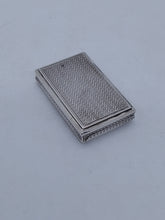 Load image into Gallery viewer, Early Victorian Silver Snuff Box Birmingham 1840
