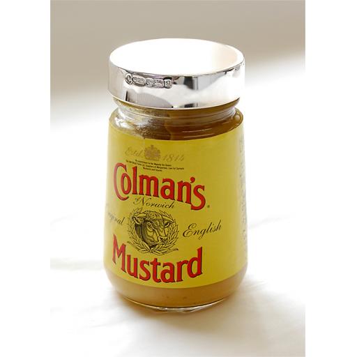 Solid Silver Fully Hallmarked Mustard Jar Lid - 2 Sizes Available