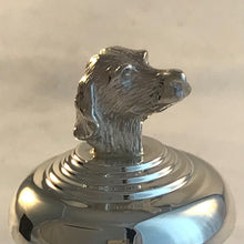 Load image into Gallery viewer, Hallmarked Solid Silver Dogs Head Wine Bottle Stopper
