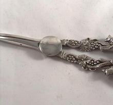Load image into Gallery viewer, Silver Grape Shears With Fox Handles

