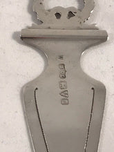 Load image into Gallery viewer, Silver Bookmark With Wreath Finial Chester Hallmark
