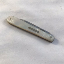 Load image into Gallery viewer, Silver And Mother Of Pearl Fruit Knife Sheffield 1905
