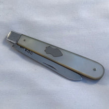 Load image into Gallery viewer, Edwardian Silver And Mother Of Pearl Fruit Knife Sheffield 1919
