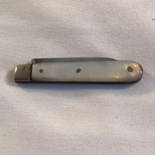 Load image into Gallery viewer, Miniature Silver And Mother Of Pearl Fruit Knife Sheffield 1903
