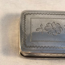 Load image into Gallery viewer, Nathaniel Mills Silver Vinaigrette Birmingham 1836
