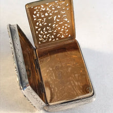 Load image into Gallery viewer, Nathaniel Mills Silver Vinaigrette Birmingham 1836
