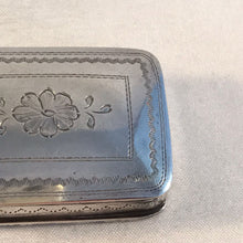 Load image into Gallery viewer, Nathaniel Mills Silver Vinaigrette Birmingham 1836
