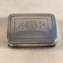 Load image into Gallery viewer, Nathaniel Mills Silver Vinaigrette Birmingham 1836
