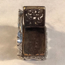 Load image into Gallery viewer, Victorian Silver Vinaigrette Frederick Marson Birmingham 1876
