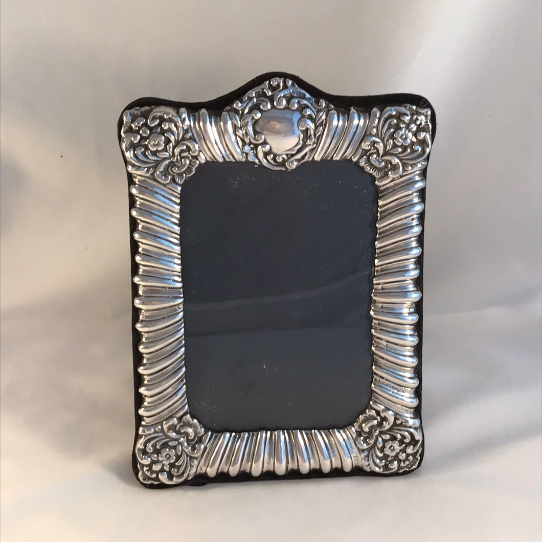 Ornate Silver Photograph Frame Birmingham 1994