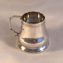 Load image into Gallery viewer, Tankard Shaped Silver Double Jigger Silver Spirit Shot Measure Double And Single
