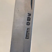 Load image into Gallery viewer, Silver And Mother Of Pearl Fruit Knife Sheffield 1964
