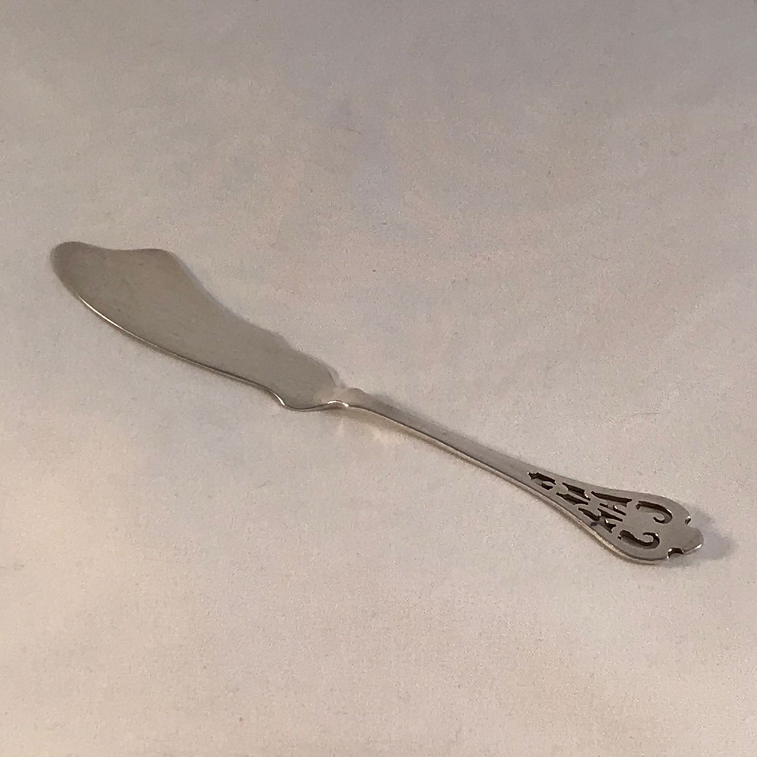 Silver Butter Knife Sheffield 1968