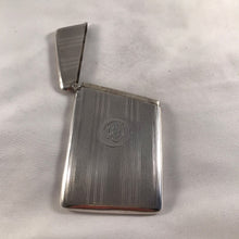 Load image into Gallery viewer, Striped Silver Card Case William Neale Birmingham 1929
