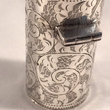 Load image into Gallery viewer, Silver Scent Bottle With Glass Inside Birmingham 1907
