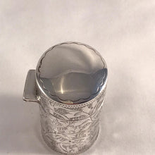 Load image into Gallery viewer, Silver Scent Bottle With Glass Inside Birmingham 1907
