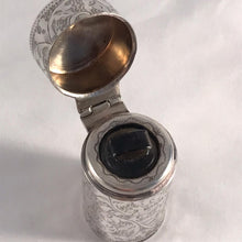 Load image into Gallery viewer, Silver Scent Bottle With Glass Inside Birmingham 1907
