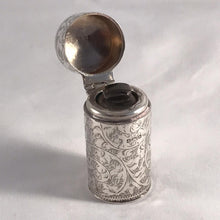 Load image into Gallery viewer, Silver Scent Bottle With Glass Inside Birmingham 1907
