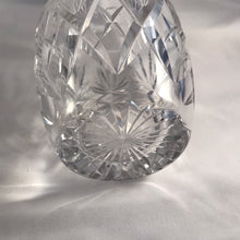 Load image into Gallery viewer, Silver And Glass Decanter Ovoid Shape Birmingham 2015
