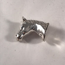 Load image into Gallery viewer, Solid Silver Horse Head Vesta
