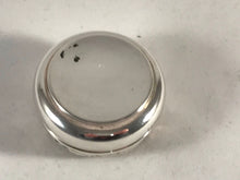 Load image into Gallery viewer, Solid Sterling Silver Large Pill Pot With Embossed Decoration Birmingham 1989
