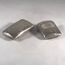 Load image into Gallery viewer, Nathaniel Mills Silver Cheroot Case With Garter Insignia
