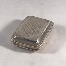 Load image into Gallery viewer, George III Silver Snuff Box Birmingham 1818
