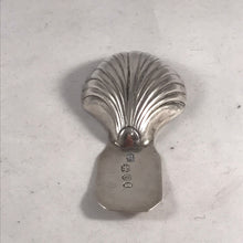 Load image into Gallery viewer, George III Silver Caddy Spoon Scallop Shaped Bowl
