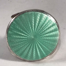 Load image into Gallery viewer, Silver And Enamel Compact Birmingham 1938
