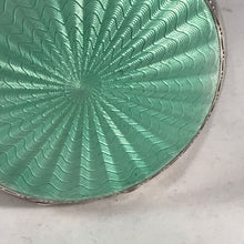 Load image into Gallery viewer, Silver And Enamel Compact Birmingham 1938
