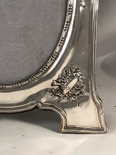 Load image into Gallery viewer, Large Ornate Art Nouveau Silver Photograph Frame Birmingham 1907
