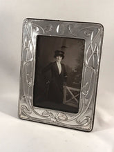 Load image into Gallery viewer, Art Nouveau Silver Photograph Frame Birmingham 1907
