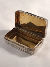 Load image into Gallery viewer, George III Silver Snuff Box Thomas Shaw Birmingham 1817
