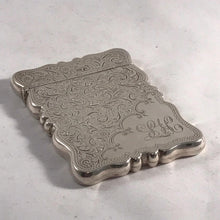 Load image into Gallery viewer, Walker And Hall Silver Card Case Sheffield 1907
