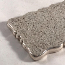 Load image into Gallery viewer, Walker And Hall Silver Card Case Sheffield 1907
