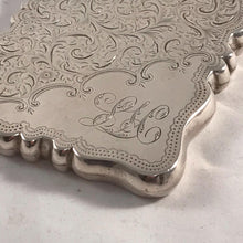 Load image into Gallery viewer, Walker And Hall Silver Card Case Sheffield 1907
