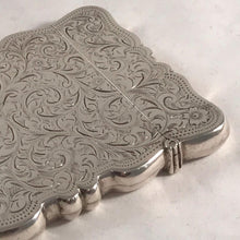 Load image into Gallery viewer, Walker And Hall Silver Card Case Sheffield 1907
