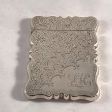 Load image into Gallery viewer, Walker And Hall Silver Card Case Sheffield 1907

