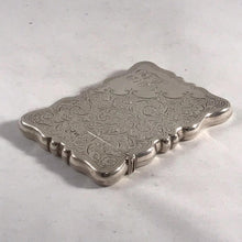 Load image into Gallery viewer, Walker And Hall Silver Card Case Sheffield 1907
