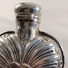 Load image into Gallery viewer, Silver Heart Shaped Scent Bottle William Comyns London 1900
