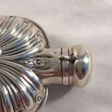 Load image into Gallery viewer, Silver Heart Shaped Scent Bottle William Comyns London 1900
