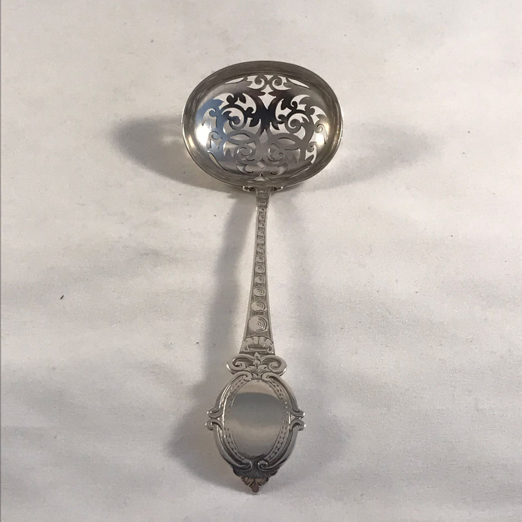 Silver Sifter Spoon George Unite Birmingham 1872