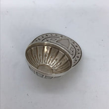 Load image into Gallery viewer, Hallmarked Silver Jockey Cap Caddy Spoon Sheffield 1984
