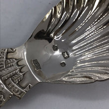 Load image into Gallery viewer, Commemorative Hallmarked Silver Caddy Spoon Sheffield 1981 Prince of Wales Feathers
