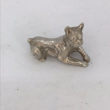 Load image into Gallery viewer, Solid Sterling Silver Novelty Model of a Dog - Boxer dated 1974
