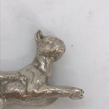 Load image into Gallery viewer, Solid Sterling Silver Novelty Model of a Dog - Boxer dated 1974
