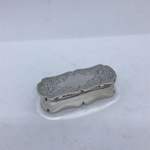 Load image into Gallery viewer, Edwardian Silver Snuff Box Birmingham 1902
