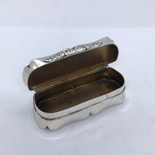 Load image into Gallery viewer, Edwardian Silver Snuff Box Birmingham 1902
